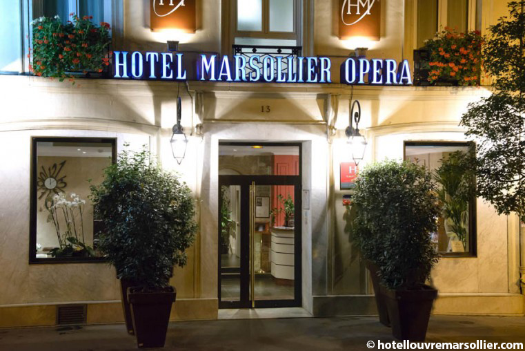 Hotel Louvre Marsollier Opera