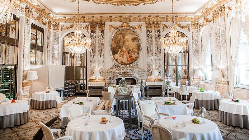 Restaurant Le Meurice Alain Ducasse Salle Pannel