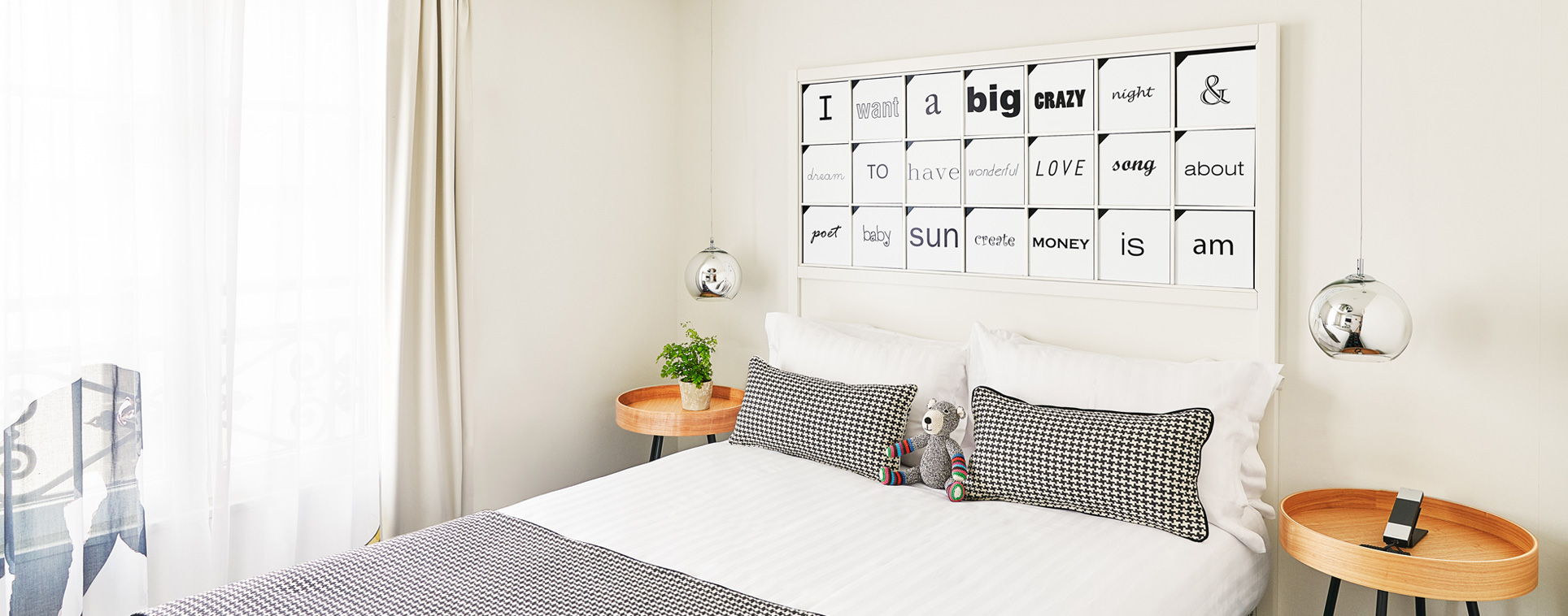 Chambre Double Standard Noir Et Blanc 1