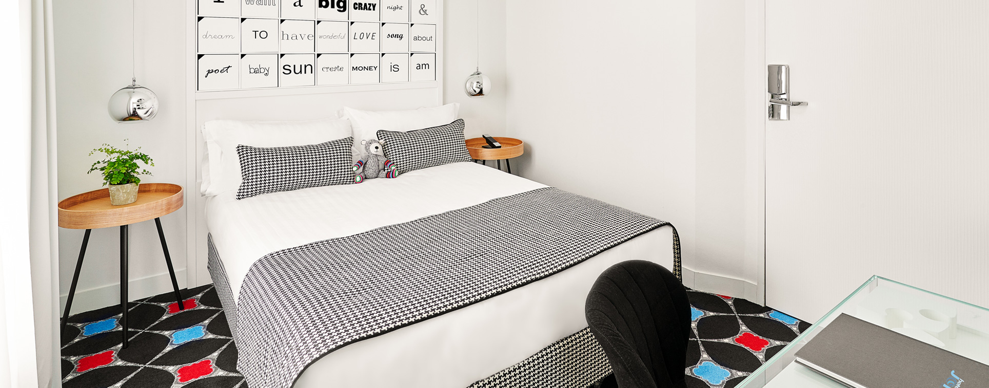 Chambre Double Standard Noir Et Blanc 4