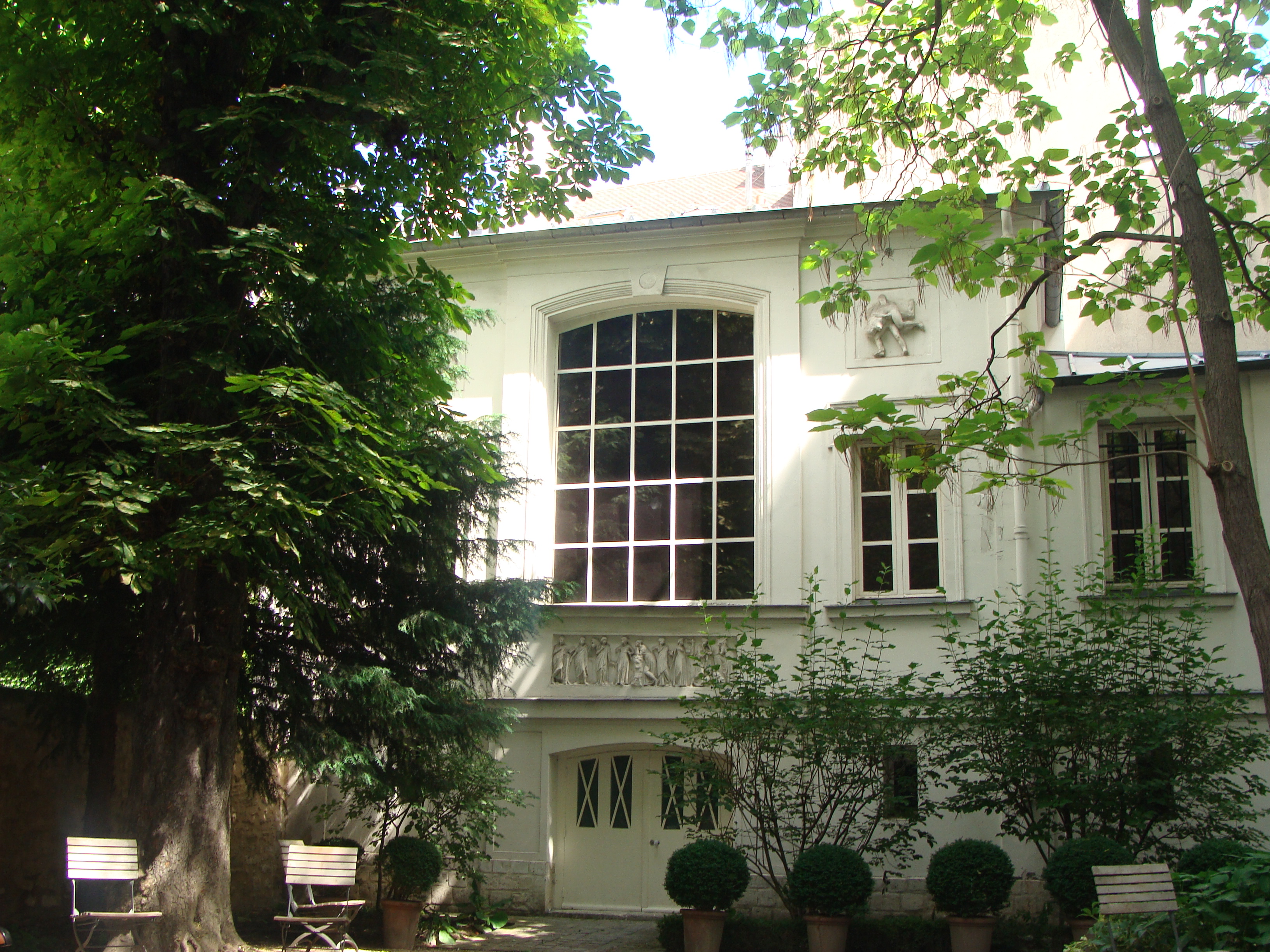 Delacroix Museum The Studio From The Garden Paris Sof2011