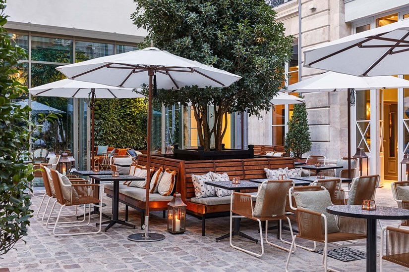 Hoxton Paris 1354 Courtyard