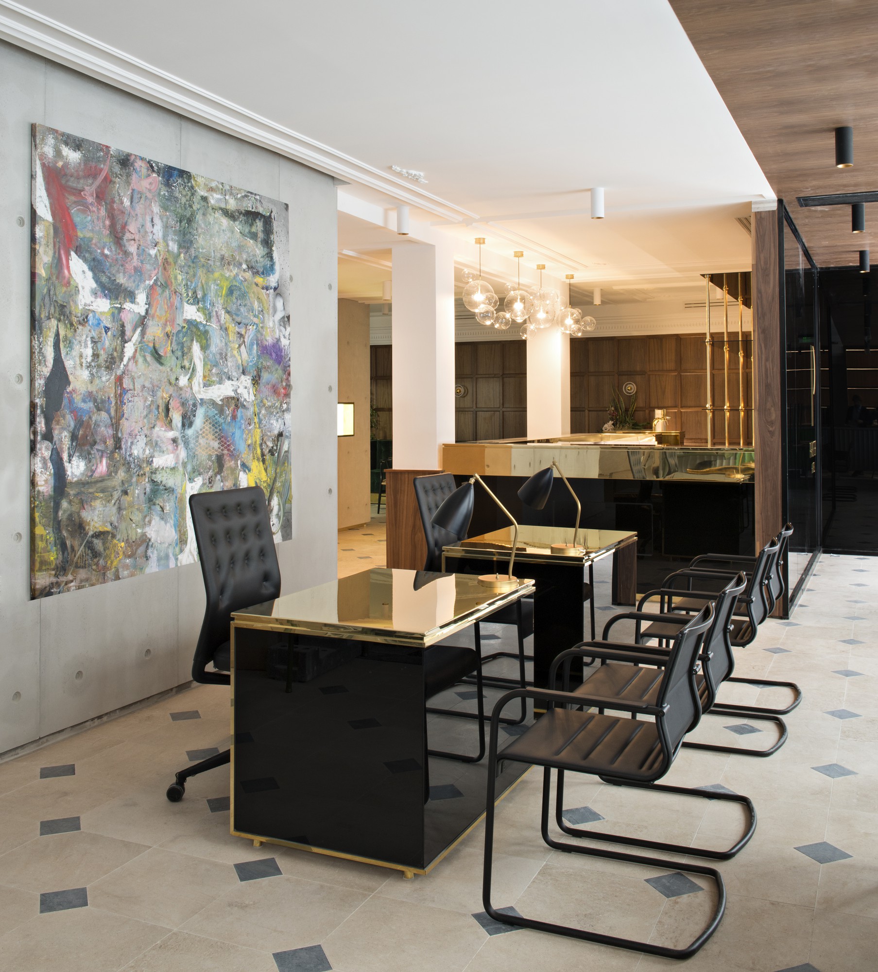 Hotel Parister Reception Desk Area By N. Matheus 7