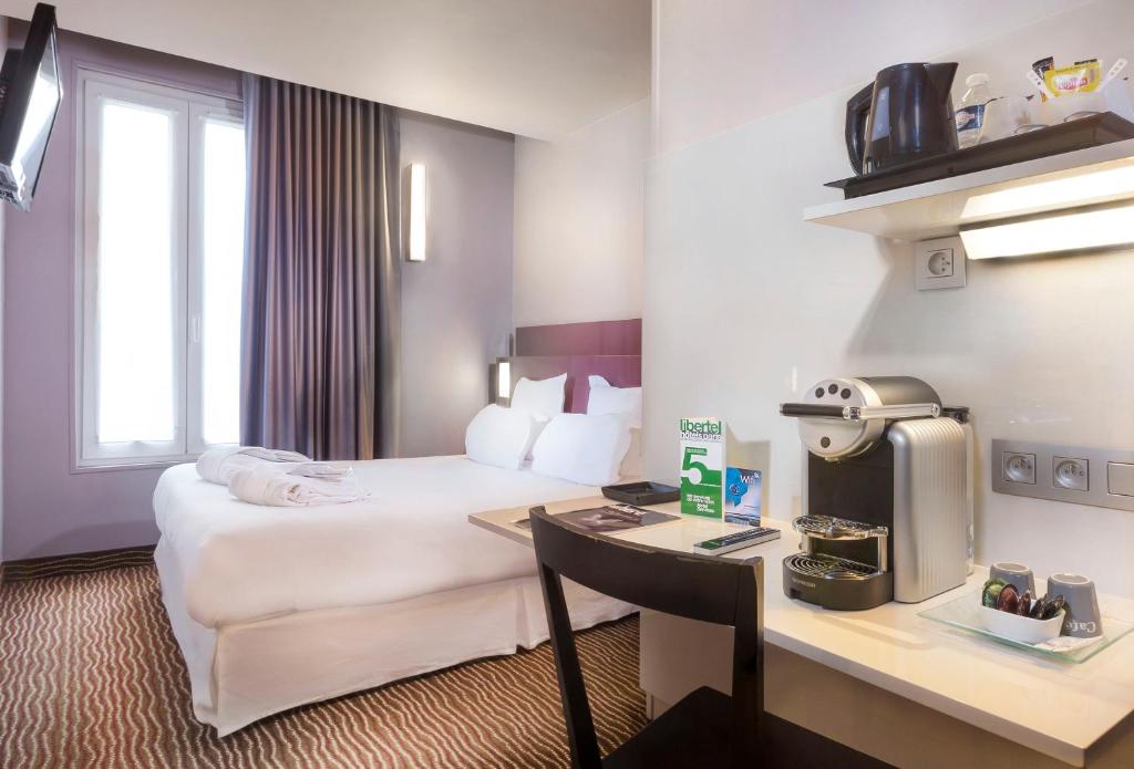 Chambre double Libertel Austerlitz Jardin des Plantes - Booking