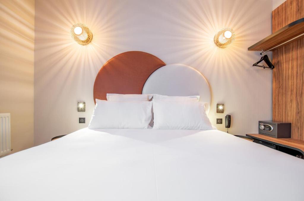 Chambre double Hôtel de l’Espérance - Booking