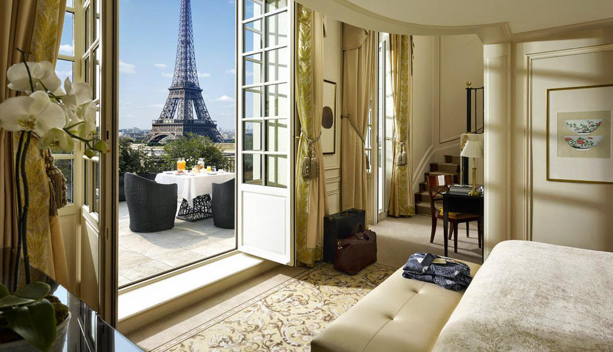Les plus beaux hôtels avec vue sur Paris
